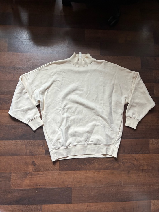 Babaton Sweaters - Butter Cream Mock Neck Sweater - Minimal Casual Pullover